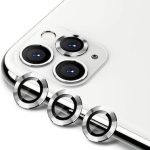 Για iPhone 11 Pro / 11 Pro Max ENKAY Hat-Prince 3 τεμ. κράμα αλουμινίου + κάλυμμα φακού κάμερας από σκληρυμένο γυαλί Προστατευτικό πλήρους κάλυψης (ασημί)