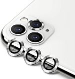 Για iPhone 11 Pro / 11 Pro Max ENKAY Hat-Prince 3 τεμ. κράμα αλουμινίου + κάλυμμα φακού κάμερας από σκληρυμένο γυαλί Προστατευτικό πλήρους κάλυψης (ασημί)