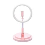 Ring Light One Leg Stand Y2 29cm 3500-6000K με Επιτραπέζια Βάση Στήριξης και Βάση για Κινητό Pink - Image 7