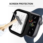 ENKAY Hat-Prince 2 σε 1 Πλαίσιο PC + Θήκη πλήρους κάλυψης 9H Tempered Glass Protector για Apple Watch Series 8 / 7 45mm (Πράσινο) - Image 6