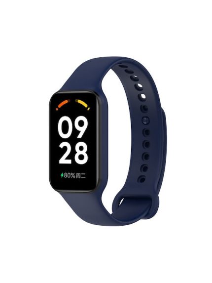 Για Redmi Band 2 Solid Color Silicone Integrated Band (Midnight Blue)