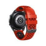Breathable Λουράκι Σιλικόνης Red / Black (Mi Watch)
