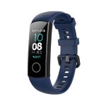 Smart Watch Silicone Watch Band for Huawei Honor Band 4 / Band 5(Blue)