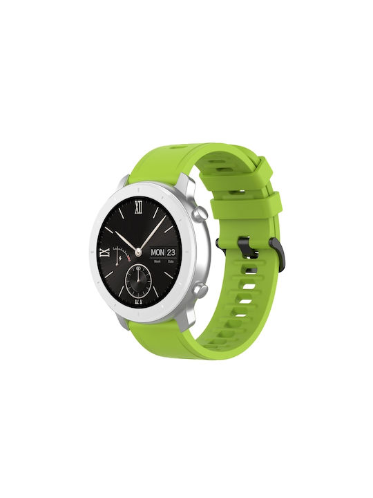 cb998bbb-2d36-4de5-a205-7842610bc77e_0.jpg Για Xiaomi MI Watch Sport 22mm Μονόχρωμη ζώνη ρολογιού σιλικόνης (πράσινο ασβέστη) - Image 1