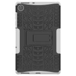 Για Lenovo Tab M10 X605 / X505 Tire Texture Προστατευτική θήκη tablet TPU+PC με θήκη (λευκή) - Image 2