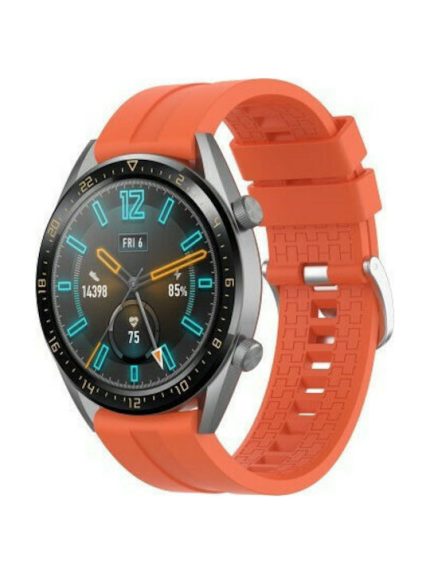 QuickFit Λουράκι Σιλικόνης Πορτοκαλί (Huawei Watch GT / GT2 (46mm))