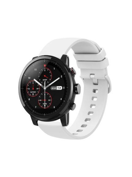 22mm Για το Amazfit GTR 3   Για το Amazfit GTR 3 Pro   Για το Amazfit GTR 2e   Για το Amazfit GTR 2   Για το Amazfit 3   Για Amazfit GTR 47 χλστ   Για το Amazfit Pace   Για το Amazfit Stratos   Για το Amazfit 2 Stratos 22mm μονόχρωμο λουράκι ρολογιού από