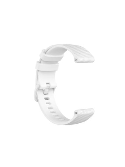 For Amazfit GTS 3   For Amazfit GTS 2E   For Amazfit GTS 2 mini   For Amazfit GTS 2   For Amazfit Pop Pro   For Amazfit pop   For Amazfit GTR 42mm   For Amazfit GTS   For Amazfit Bip   For Amazfit Bip Lite   20 mm καρό λουράκι ρολογιού σιλικόνης (λευκό)