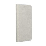Χρυσή θήκη LUNA Book για IPHONE 15 ασημί
