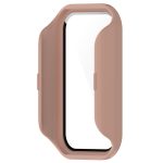 For Redmi Band 2 PC+ Tempered Film Integrated Watch Protective Case (Pink) - Image 3