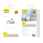 Pavareal PA-H08 In-ear Bluetooth Handsfree Ακουστικά με Θήκη Φόρτισης Λευκά - Image 2