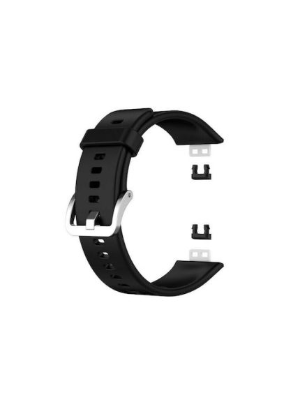 Λουράκι Σιλικόνης για Huawei Watch Fit TIA-B09 - Μαύρο