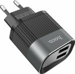 Hoco Φορτιστής Χωρίς Καλώδιο με 2 Θύρες USB-A Μαύρος (C40A Speedmaster) - Image 5