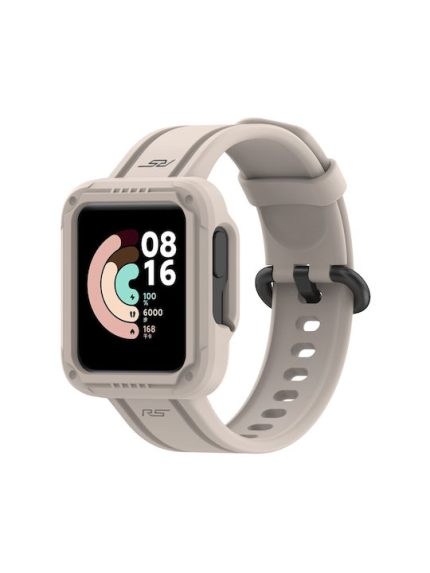 Για Xiaomi Redmi Watc 2 Lite / Για Xiaomi Redmi Watch Lite Silicone Solid Color Band (Ivory)