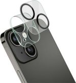 Camera Tempered Glass Film with Lens Cap For iPhone 13 mini / 13