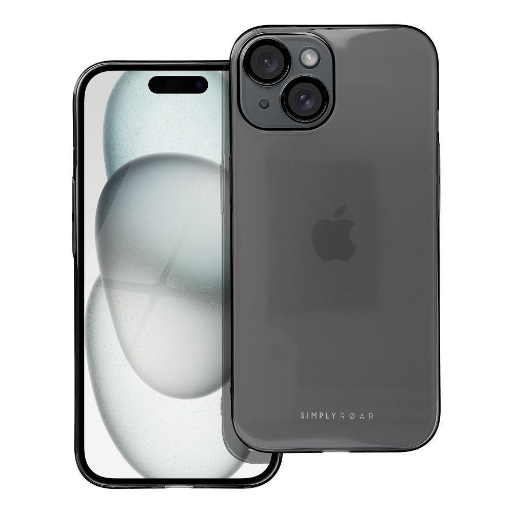 d9000bc00b1f0c1752c8747907ec8884 Θήκη Roar Pure Simple Fit - για iPhone 15 Μαύρη - Image 1