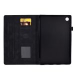 Για Lenovo Tab M10 3rd Gen Rembossed Smile Flip Δερμάτινη θήκη (Μαύρη) - Image 4
