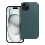 Θήκη ΜΑΤ για IPHONE 15 σκούρο πράσινο