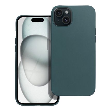 Θήκη ΜΑΤ για IPHONE 15 σκούρο πράσινο