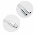 Μετατροπέας USB-C male σε 3.5mm / USB-C female Λευκό (TE5901737949233) - Image 2