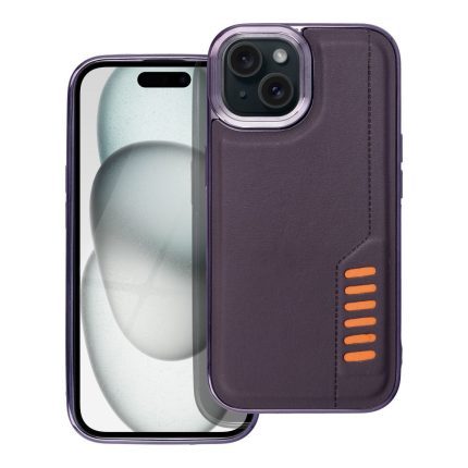 Θήκη MILANO για IPHONE 15, σκούρο μωβ