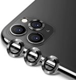 Για iPhone 11 Pro / 11 Pro Max ENKAY Hat-Prince 3 τεμ. κράμα αλουμινίου + κάλυμμα φακού κάμερας από σκληρυμένο γυαλί Προστατευτικό πλήρους κάλυψης (Μαύρο)