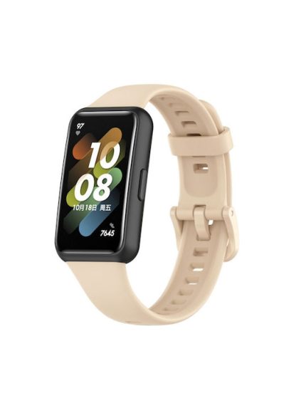 Λουράκι Σιλικόνης Χακί (Huawei Band 7)