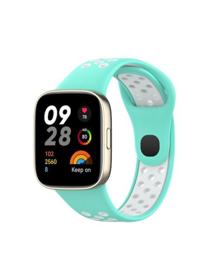 For Xiaomi Redmi Watch 3   Sports Two-Color Silicone Watch Band  (ΤΙΡΚΟΥΑΖ)