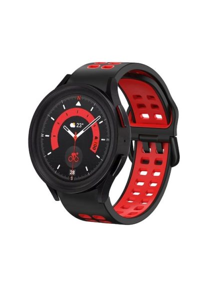 44mm Λουράκι Σιλικόνης Κόκκινο (Galaxy Watch4 / Watch5 / Watch5 Pro) SYA001925202I