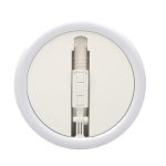 Ring Light One Leg Stand Y2 29cm 3500-6000K με Επιτραπέζια Βάση Στήριξης και Βάση για Κινητό Silver - Image 2