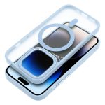Matte Mag Cover συμβατό με MagSafe για IPHONE 15 μπλε