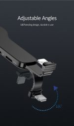 Usams AU06 Dual Lightning Ring Holder Adapter Μαύρο - Image 5