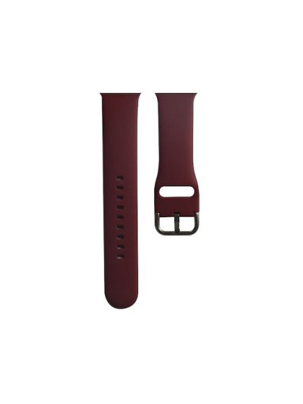 Silver Buckle Λουράκι Σιλικόνης Wine Red (Huawei Watch GT / GT2 (46mm))