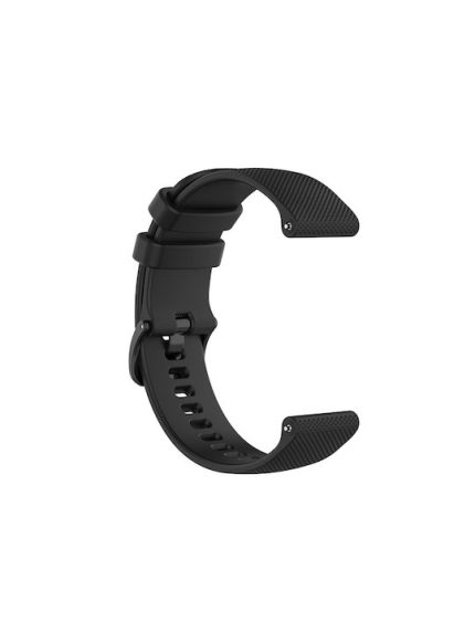 ια Amazfit GTR 47mm καρό λουράκι ρολογιού σιλικόνης (Μαύρο)For Amazfit GTR 3   For Amazfit GTR 3 Pro   For Amazfit GTR 2e SIM   For Amazfit GTR 2   For Amazfit 3   For Amazfit GTR 47mm