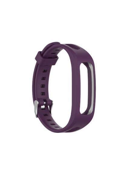For Huawei Honor Band 4 Running Version / Band 3e Universal Silicone Watch Band(Purple)