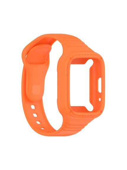 Για Redmi Watch 3 Active Integrated Fully Enclosed Silicone Watch Band   ΠΟΡΤΟΚΑΛΙ