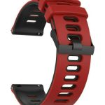 Dual-color Λουράκι Σιλικόνης Κόκκινο (Huawei Watch GT / GT2 (46mm))