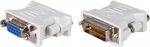 Powertech Μετατροπέας DVI-D male σε VGA female Λευκό (CAB-G020) - Image 2