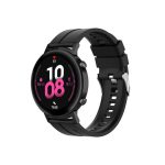 Λουράκι Σιλικόνης Μαύρο (Vivoactive 3Galaxy Watch 3 41mmAmazfit Bip)