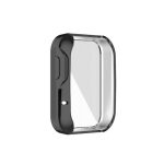 For Xiaomi Mi Watch Lite / Redmi Watch Full Coverage TPU Electroplating Protective Case(Black)