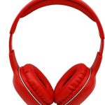 HD-889 Ασύρματα/Ενσύρματα Over Ear Ακουστικά με 6 ώρες Λειτουργίας Κόκκινα