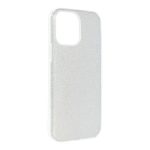 Forcell Shining Back Cover Σιλικόνης Ασημί (iPhone 14)