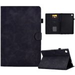 Για Huawei MatePad T 10 / T 10s / Honor Pad 6 / X6 Embossed Smile Flip Tablet Δερμάτινη θήκη (Μαύρη)