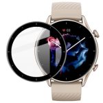 Full Flexi Glass Full Face Tempered Glass Προστατευτικό Οθόνης (Amazfit GTR 3)