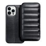 Puffer Book Δερματίνης Μαύρο (iPhone 14)