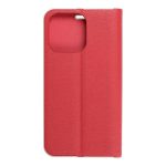 Forcell Luna Gold Book Δερματίνης Κόκκινο (iPhone 14)