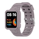 Για Xiaomi Redmi Watch 2 Lite/Watch Lite 2/Watch Lite/Redmi Watch 2/Redmi Watch Silicone Integrated Watch Band (Roland Purple)