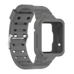 Για Xiaomi Redmi Watch 2 Lite/Watch Lite 2/Watch Lite/Redmi Watch 2/Redmi Watch Silicone Integrated Watch Band (Dark Grey)