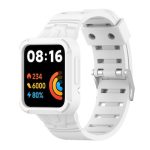 Για Xiaomi Redmi Watch 2 Lite/Watch Lite 2/Watch Lite/Redmi Watch 2/Redmi Watch Silicone Integrated Watch Band (Λευκό)