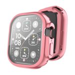 Για Apple Watch Ultra 49mm ENKAY Πλήρης κάλυψη, επικαλυμμένη μαλακή θήκη TPU με φιλμ οθόνης (ροζ)